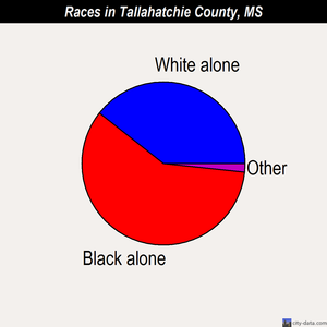 Tallahatchie County races chart