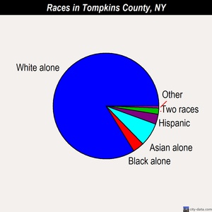 Tompkins County races chart