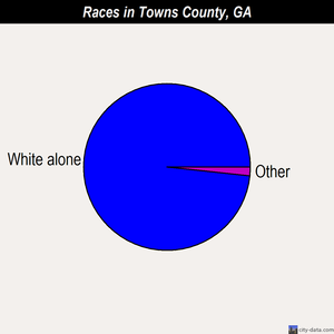 Towns County races chart