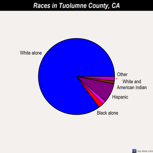 Tuolumne County races chart