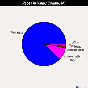 Valley County races chart