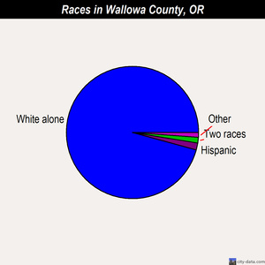 Wallowa County races chart