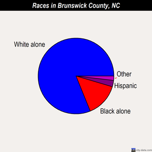 Brunswick County races chart