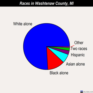 Washtenaw County races chart