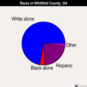 Whitfield County races chart