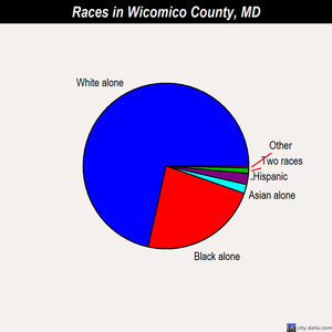 Wicomico County races chart