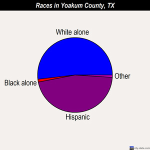 Yoakum County races chart