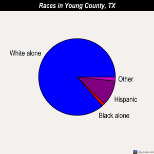 Young County races chart