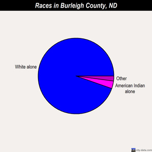 Burleigh County races chart