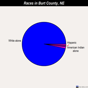 Burt County races chart