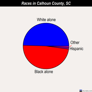 Calhoun County races chart