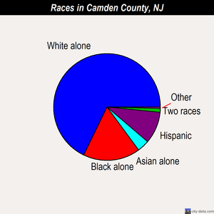 Camden County races chart
