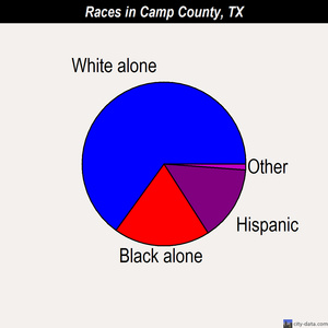 Camp County races chart