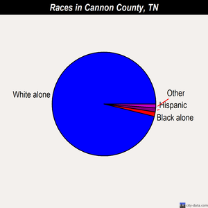 Cannon County races chart