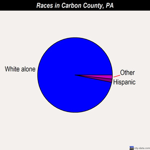 Carbon County races chart