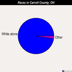 Carroll County races chart