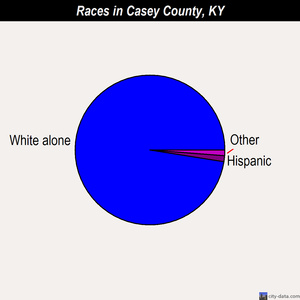 Casey County races chart