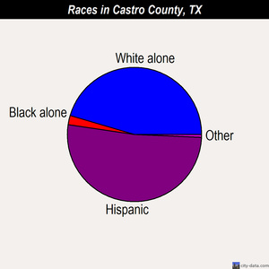 Castro County races chart