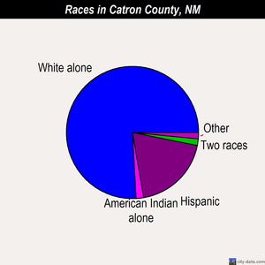 Catron County races chart