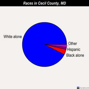 Cecil County races chart