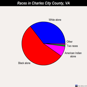 Charles City County races chart