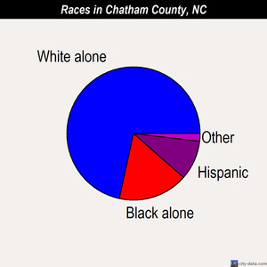 Chatham County races chart