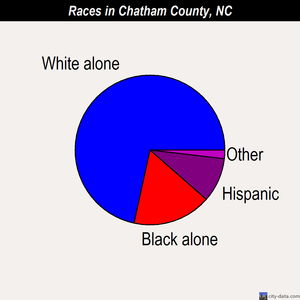 Chatham County races chart