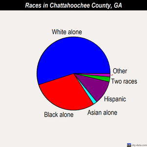 Chattahoochee County races chart