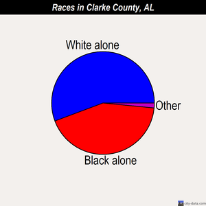 Clarke County races chart