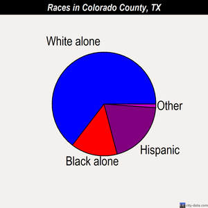 Colorado County races chart