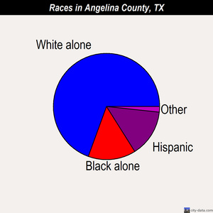 Angelina County races chart