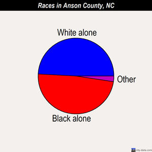 Anson County races chart