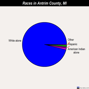 Antrim County races chart