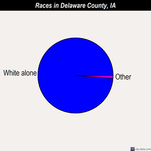Delaware County races chart