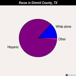 Dimmit County races chart