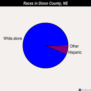 Dixon County races chart