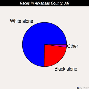 Arkansas County races chart