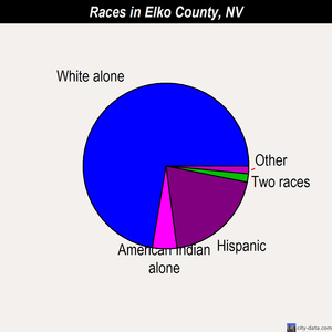 Elko County races chart