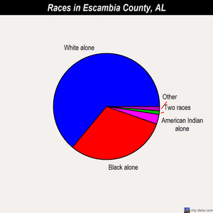 Escambia County races chart