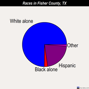 Fisher County races chart