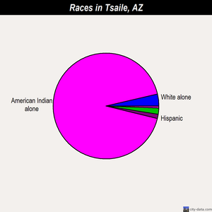Tsaile races chart