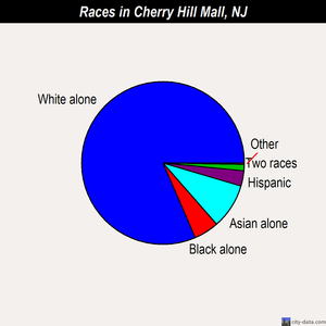 Cherry Hill Mall races chart