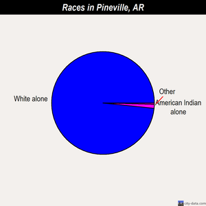Pineville races chart