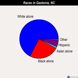 Gastonia races chart