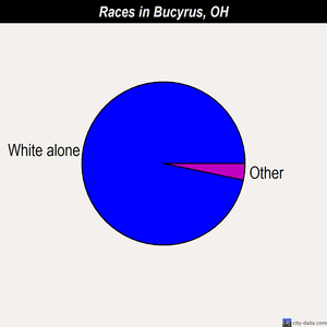 Bucyrus races chart