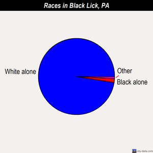 Black Lick races chart
