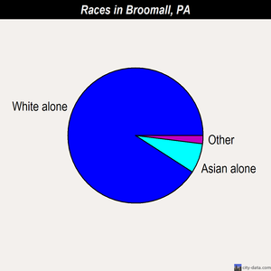 Broomall races chart