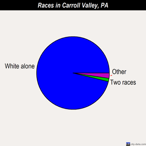 Carroll Valley races chart
