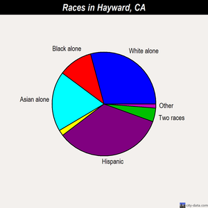 Hayward races chart