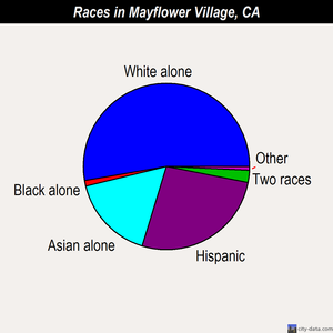 Mayflower Village races chart